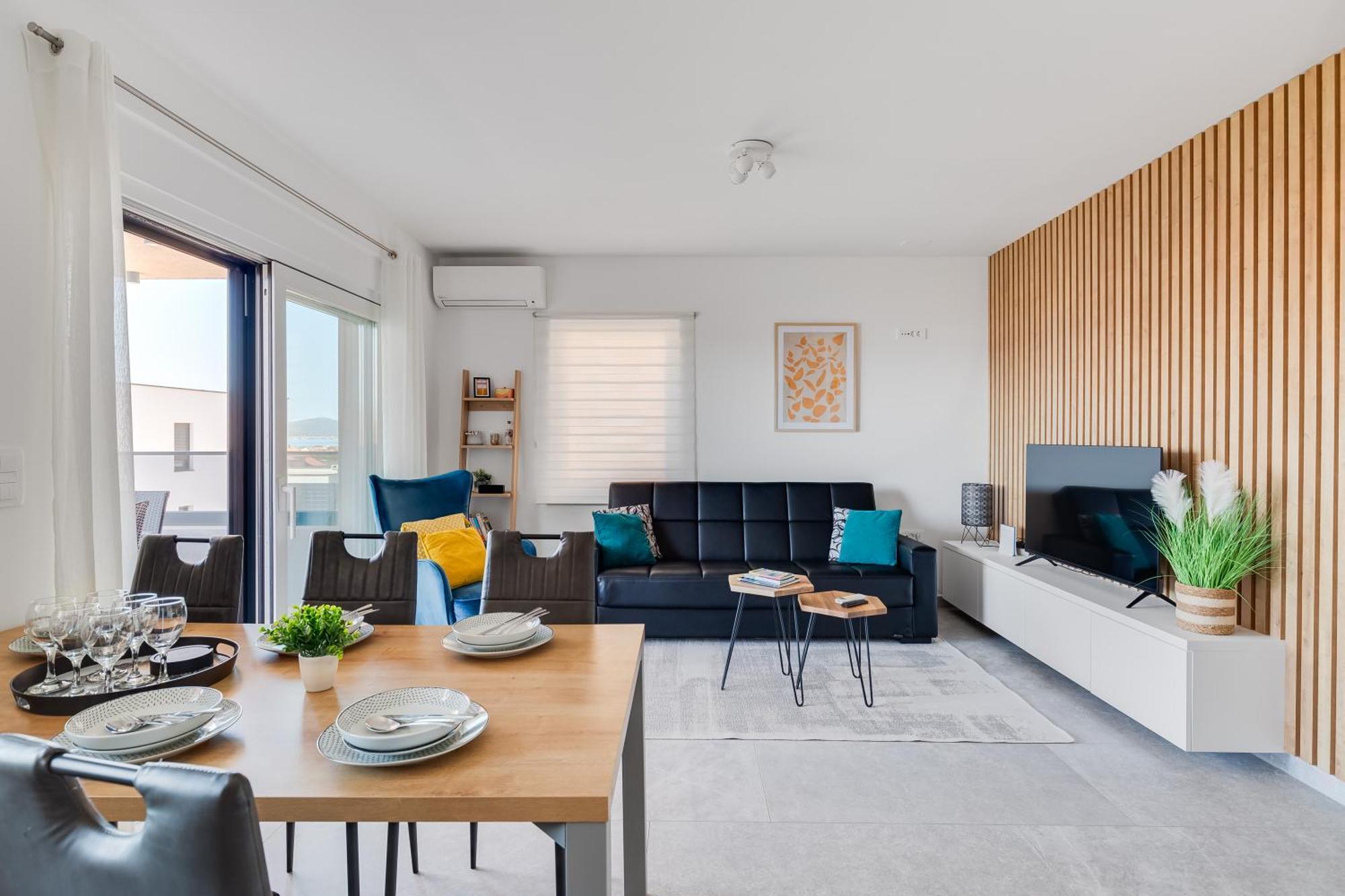 Sea Bay View Apartment - Appartement Avec Piscine Et Magnifique Vue Sur Mer スベティ・フィリップ・イ・ヤコブ エクステリア 写真
